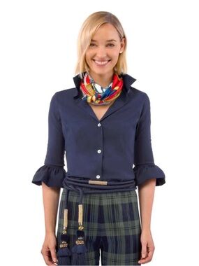 NWT Gretchen Scott Priss Blouse